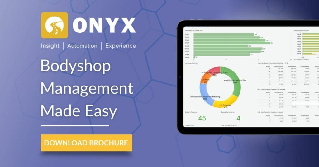 Download an Onyx Brochure - Bodyshop Management System Brochure